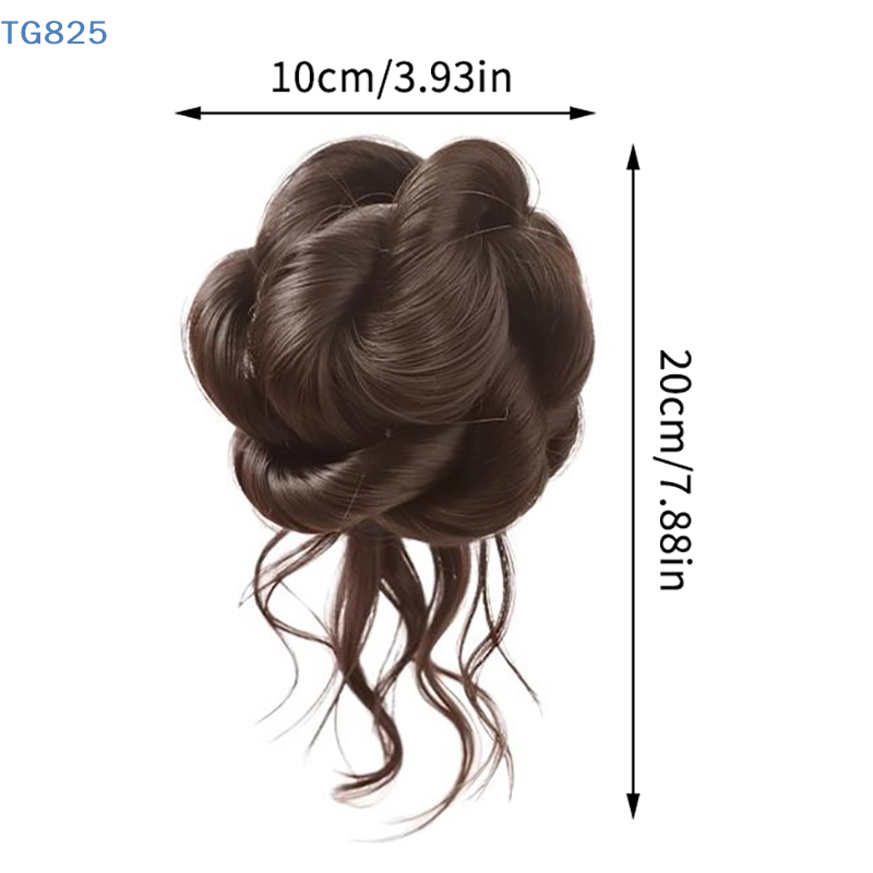 Claw Clip Messy Bun Hair Piece - 【AN】【AN】Nieuw synthetisch haarbroodje Chignon Rommelig broodje