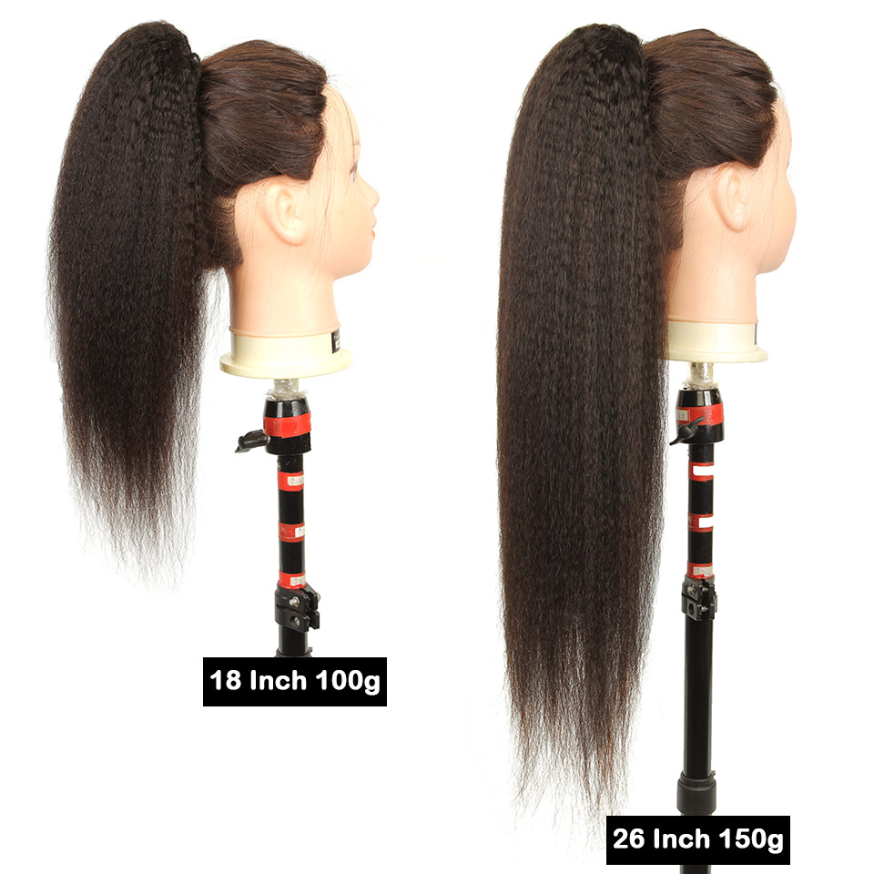[Yvonne] Kinky Straight Koord  - Seamless Clip In Hair Extensions Human Hair recensie en prijs