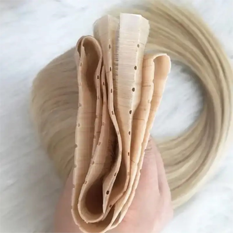 Onzichtbare Pu Inslag Haar Met - Invisible Tape In Extensions Real Hair recensie en prijs