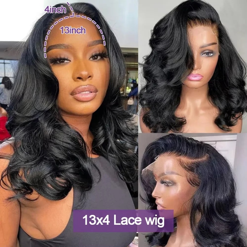 200% Body Wave HD Kantwerk Fro - Glueless Wear And Go Human Hair Wig recensie en prijs