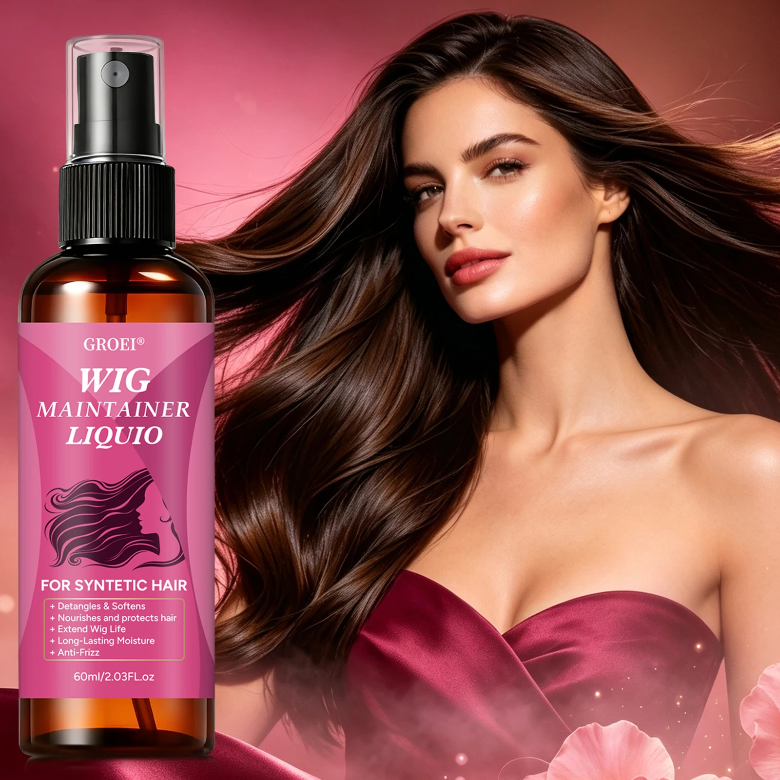 GROEI Anti-Frizz Haarverzorgin - Synthetic Wigs recensie en prijs