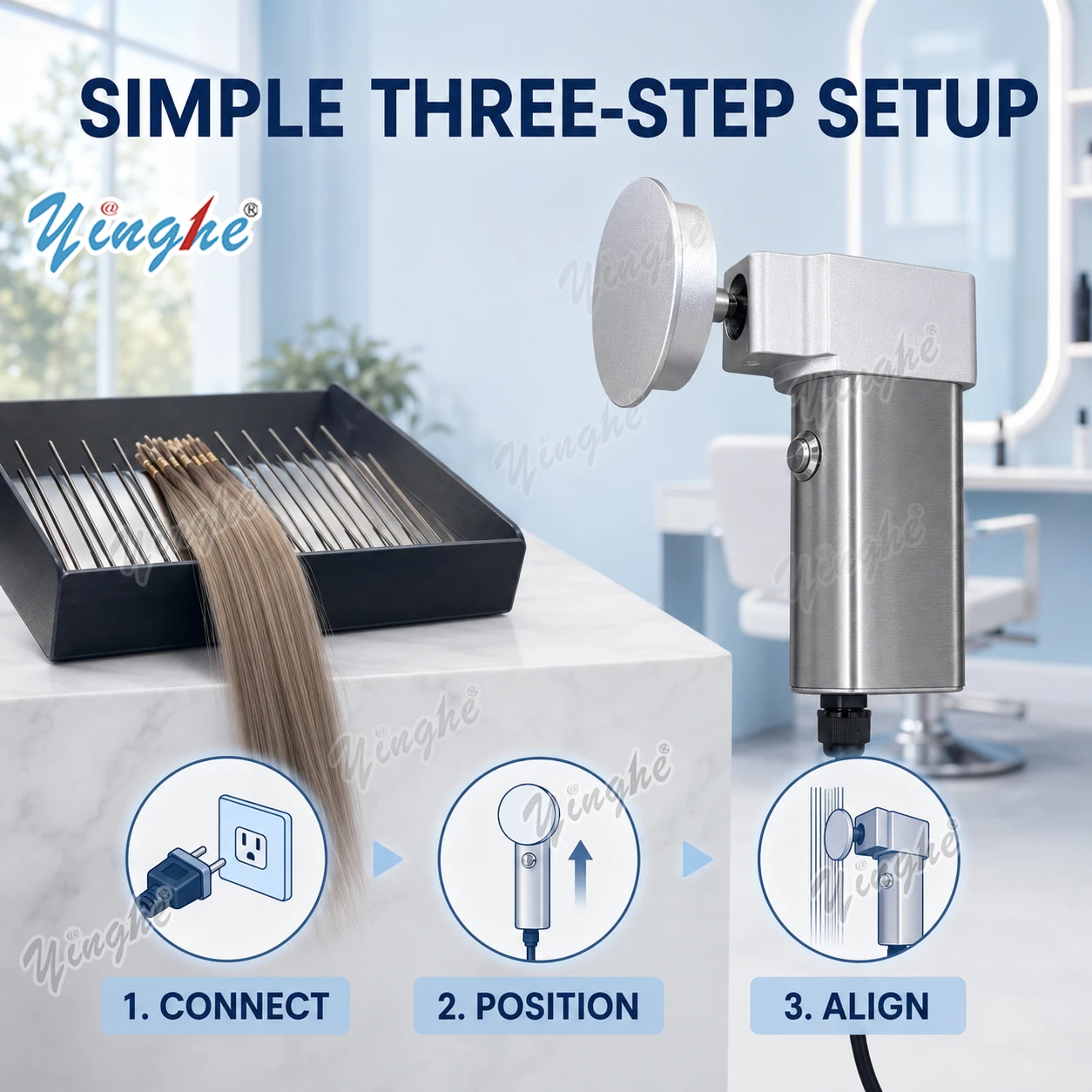 Verbeterde automatische haar-u - Hair Bundles recensie en prijs