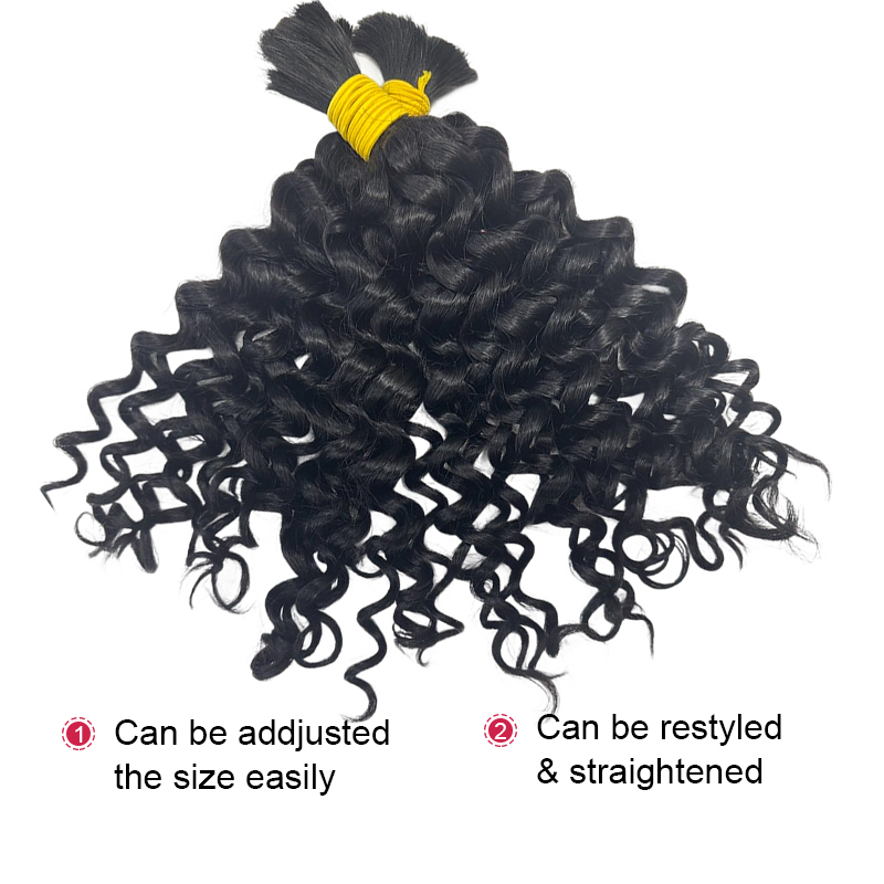 Water Wave Bulk Haar voor Vlec - Water Wave Bulk Human Hair For Braiding recensie en prijs