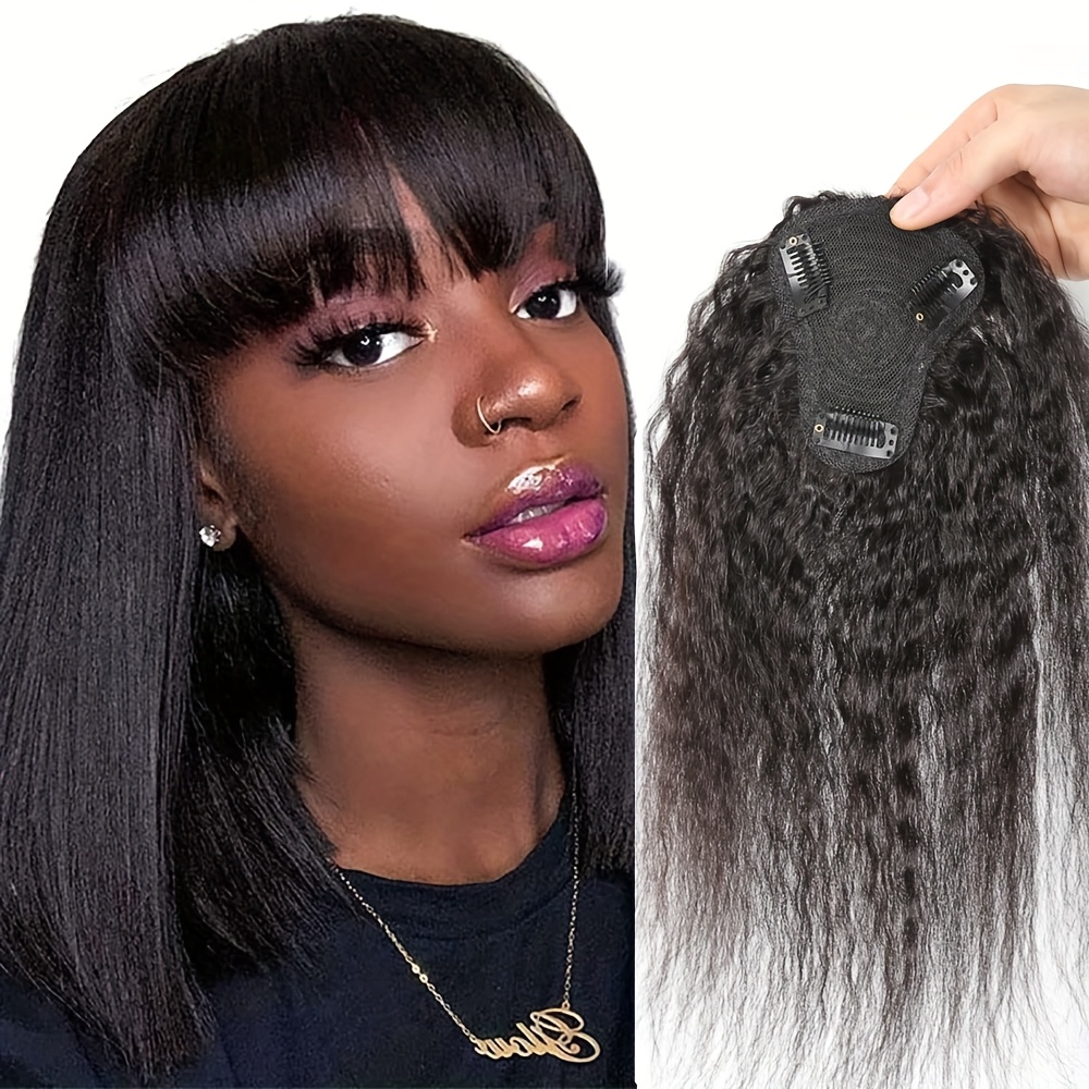 Kinky Recht Topper Haar met Po - Hair Clips recensie en prijs