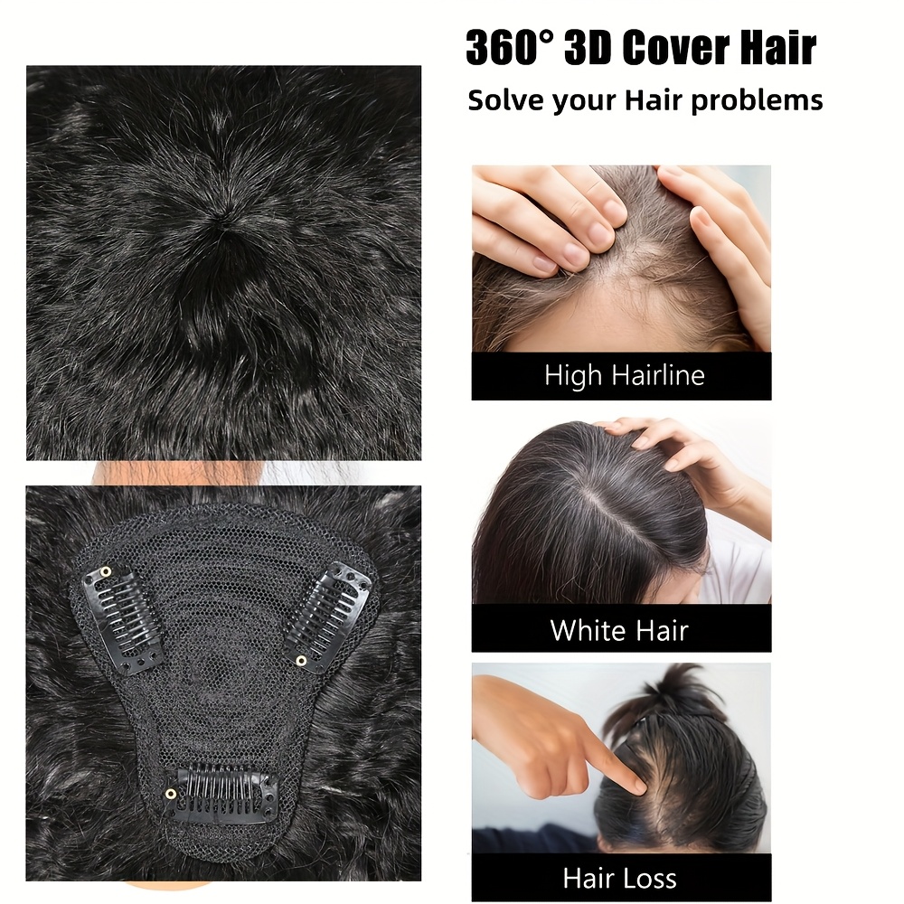Kinky Recht Topper Haar met Po - Hair Clips recensie en prijs