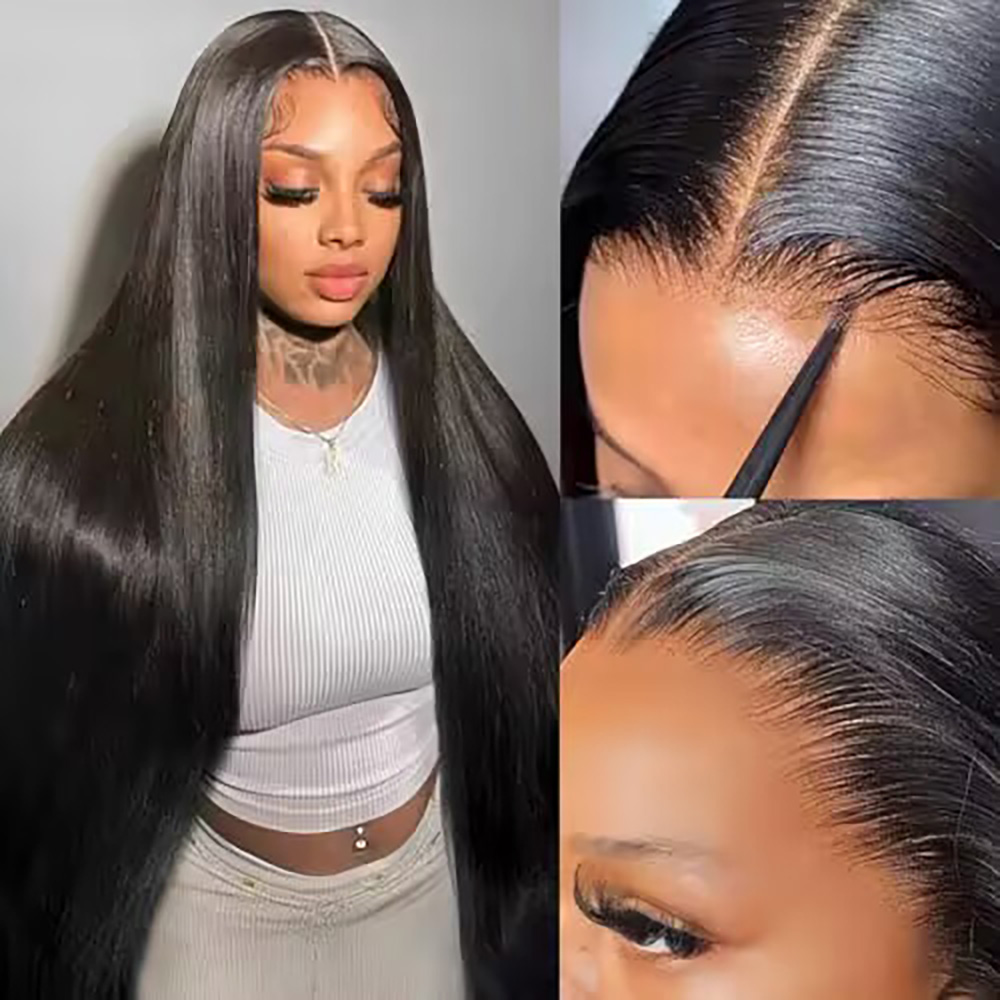 200% Dichtheid Bone Straight 7 - Lace Front Wigs recensie en prijs