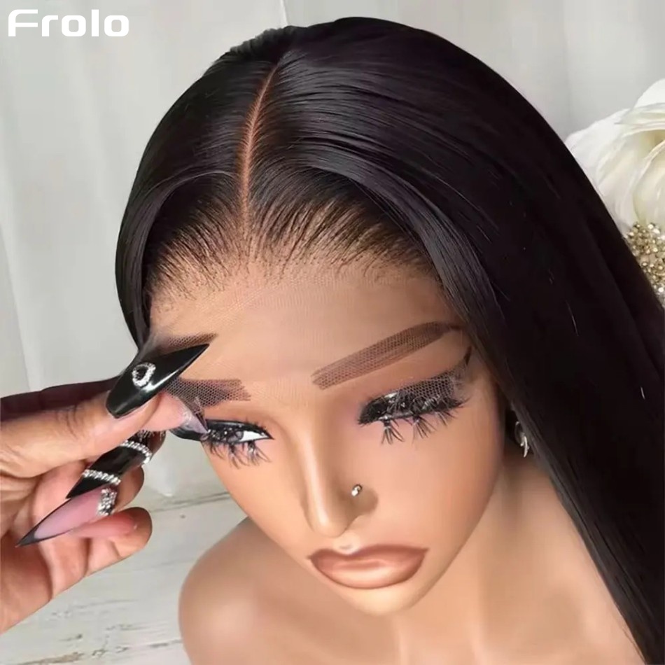 Glueless Bone Straight Human H - Lace Front Wigs recensie en prijs